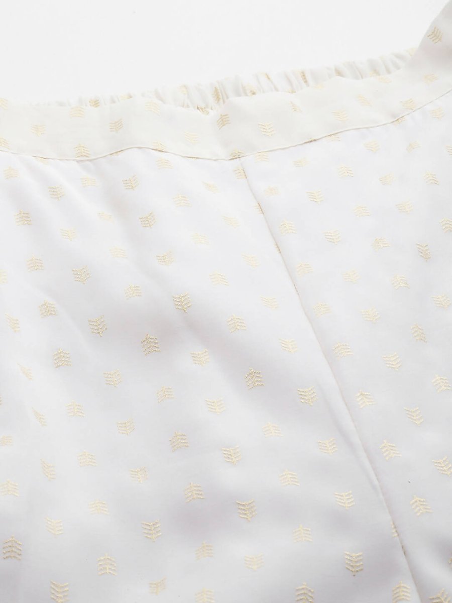 Ahalyaa Women's Traditional Wear Co-ods - Off-white