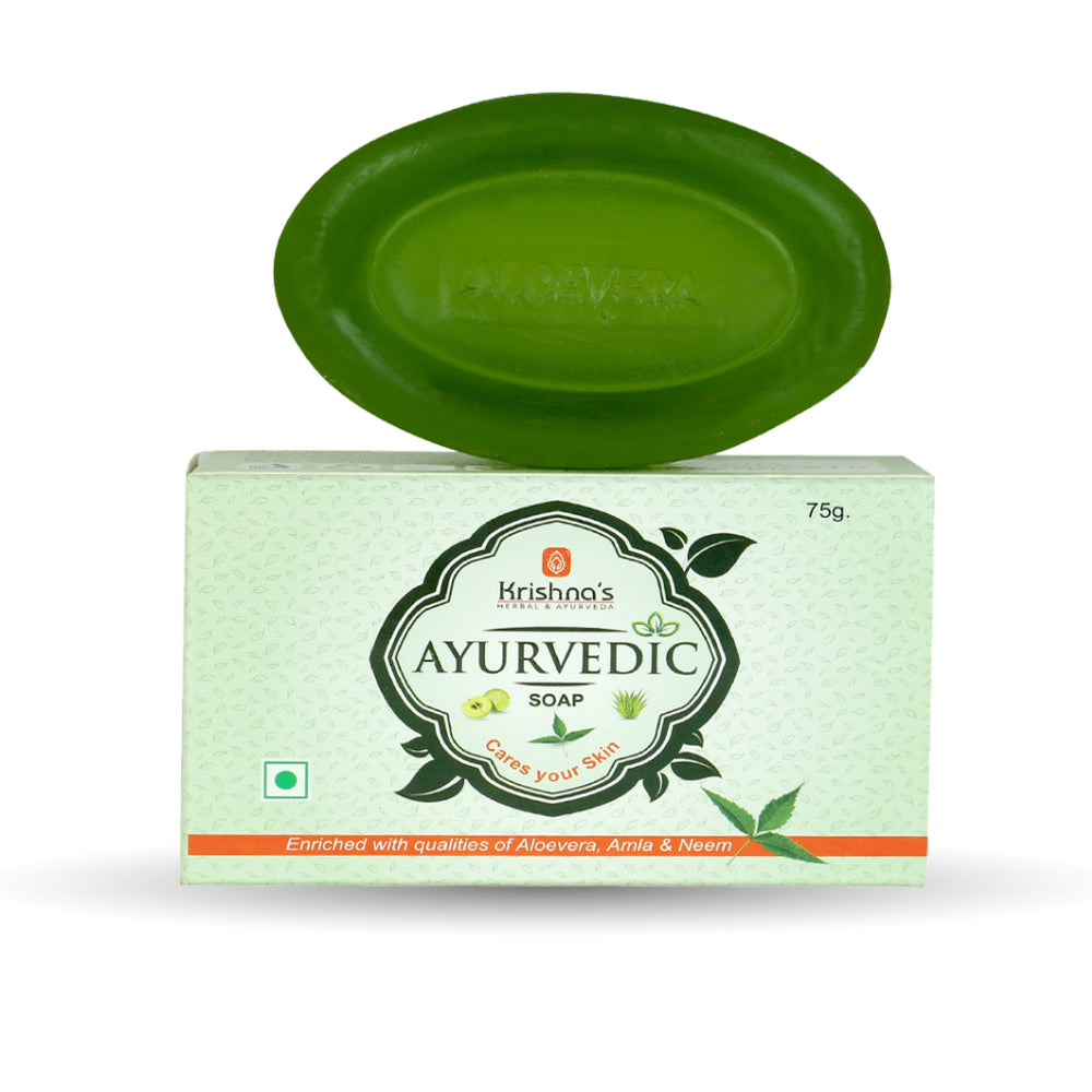 Krishna'S Herbal & Ayurveda Ayurvedic Soap