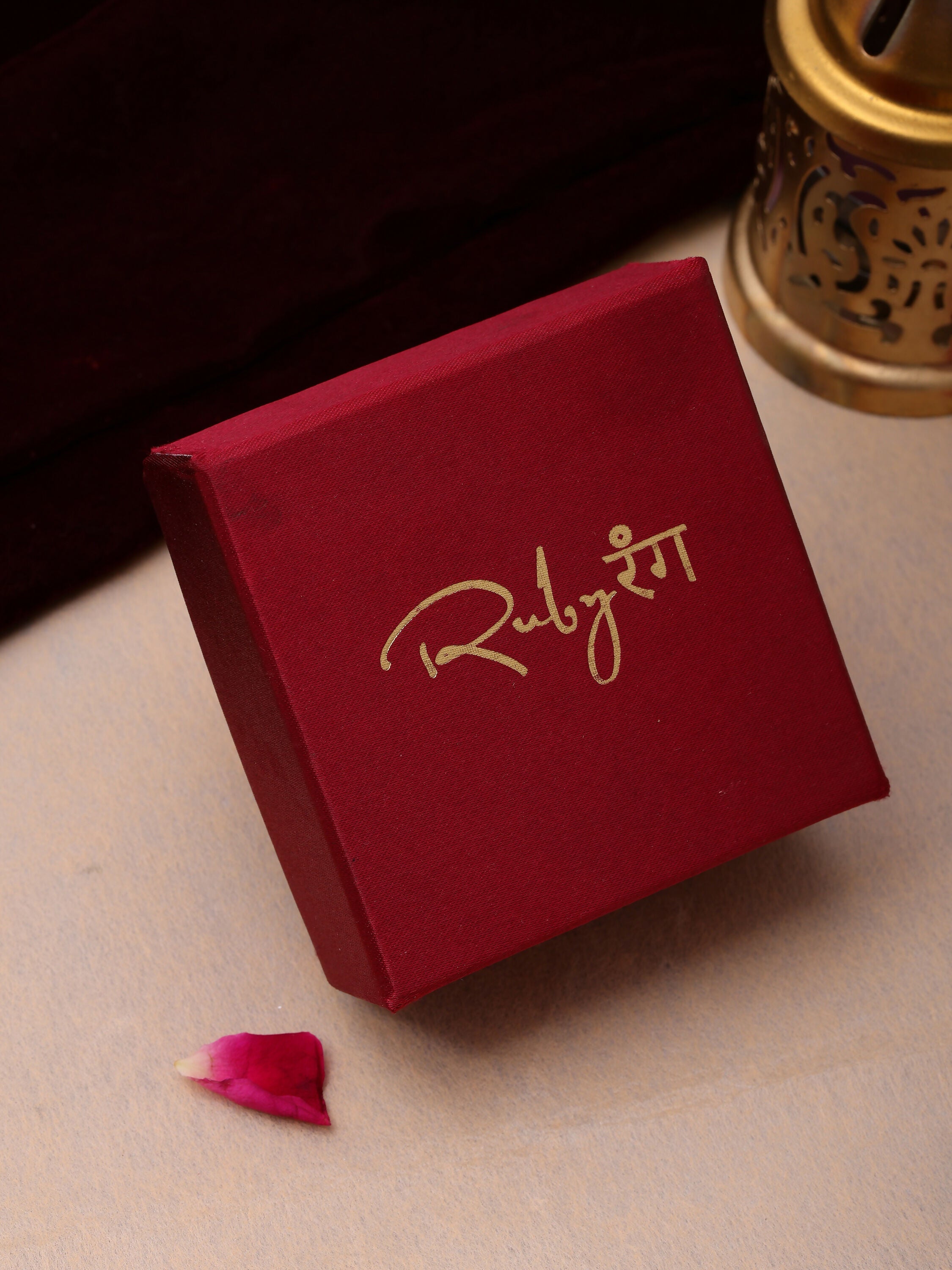 Ruby Raang Gold Kundan Layered Necklace