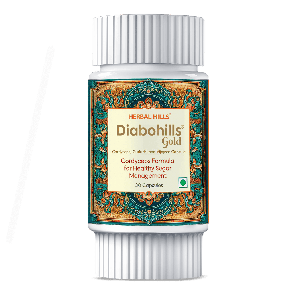 Herbal Hills Diabohills Healthy Sugar Management Tablets