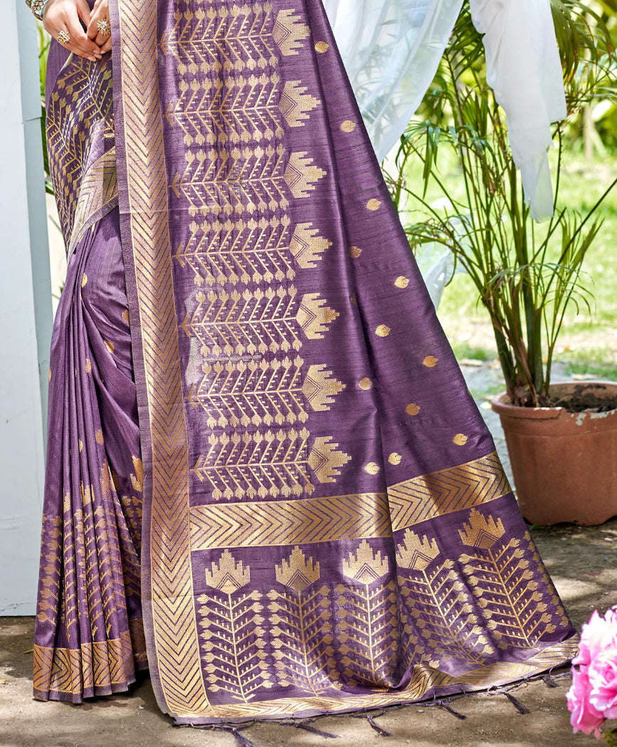 Sangam Prints Turquoise Assam Silk Woven Work Traditional Saree