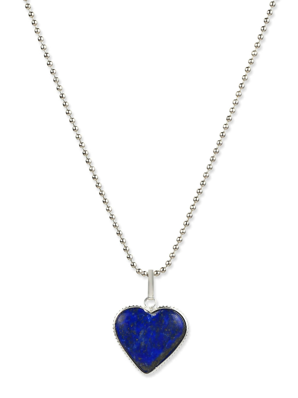 Women's Silver-Toned Blue Silver-Plated Handcrafted Chain - Ruby Raang