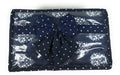 Asmaani Satin 6 Pocket Blue Bow Jewellery Kit