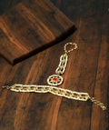 Joban Fashion Kundan Hathphool For Women