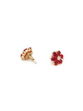 stone stud (Red) - Ruby Raang