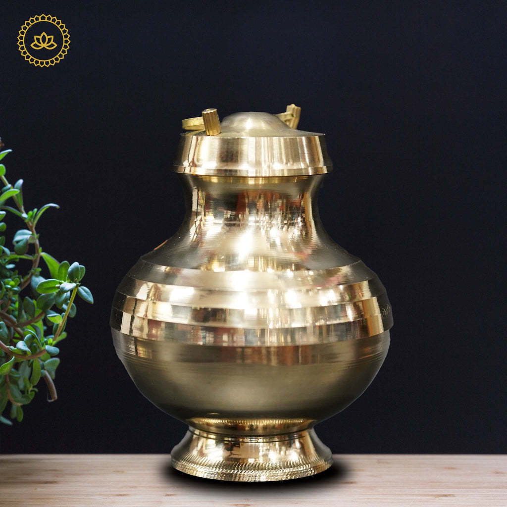 Brass Gangajali Lota Kalash: Embrace Divine Connections