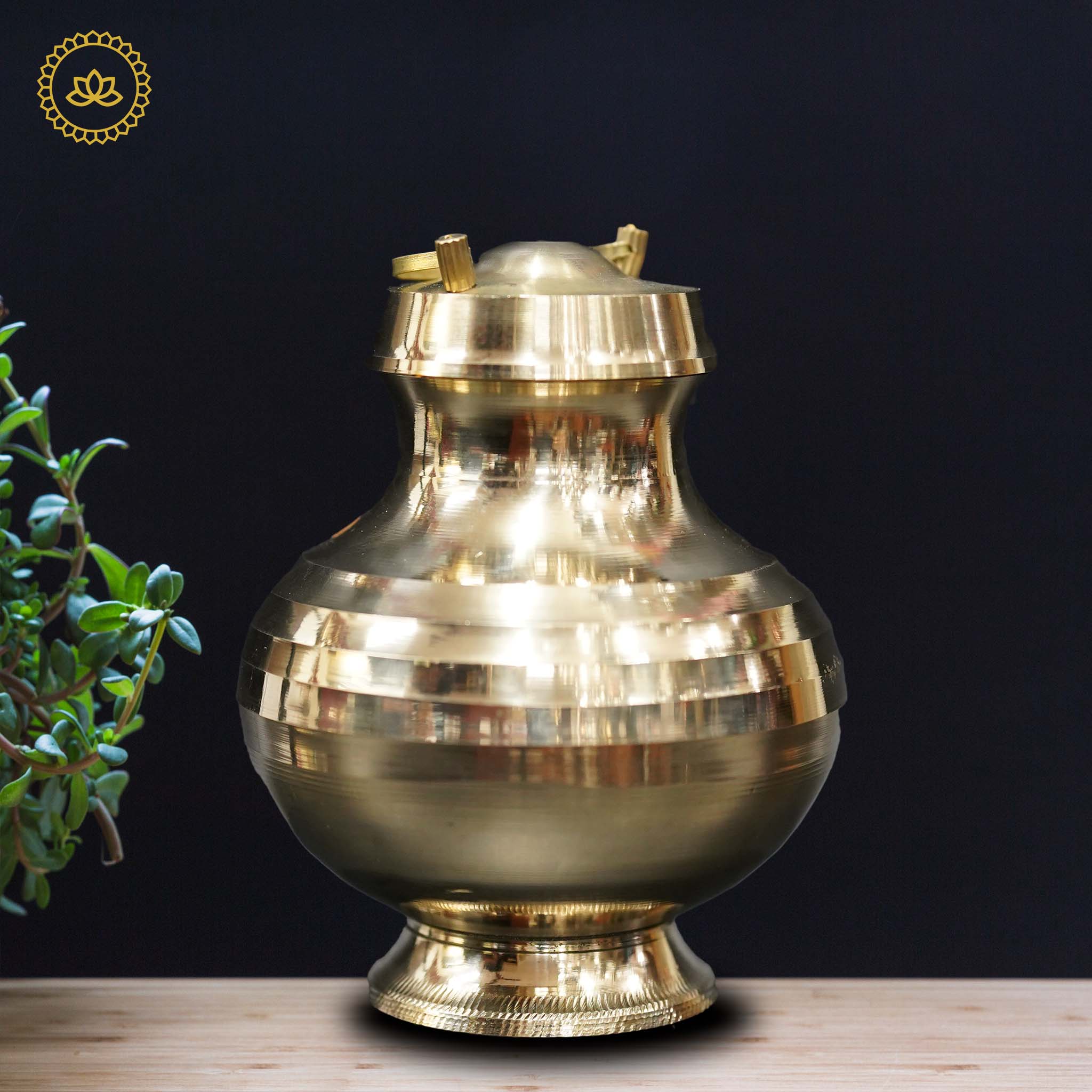 Brass Gangajali Lota Kalash: Embrace Divine Connections