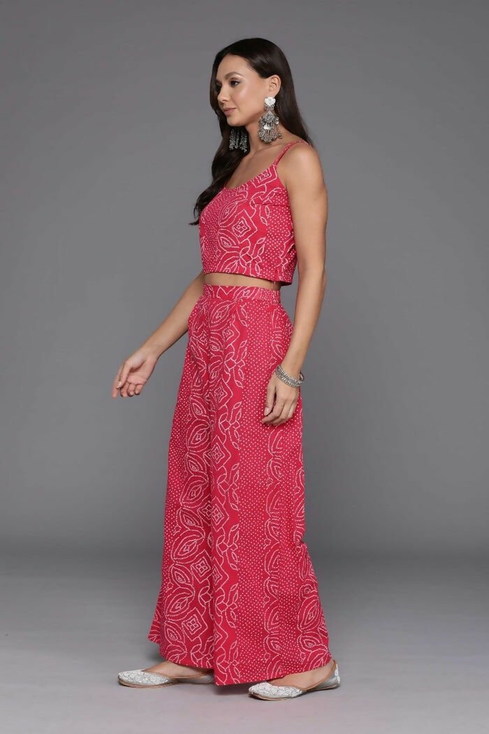 Ahalyaa Women's Traditional Wear Co-ods - Pink