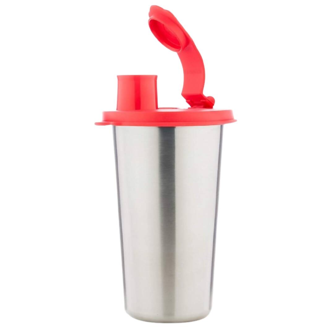 Signoraware Stainless Steel Stylish Sipper Tumbler with Lid - 370ml