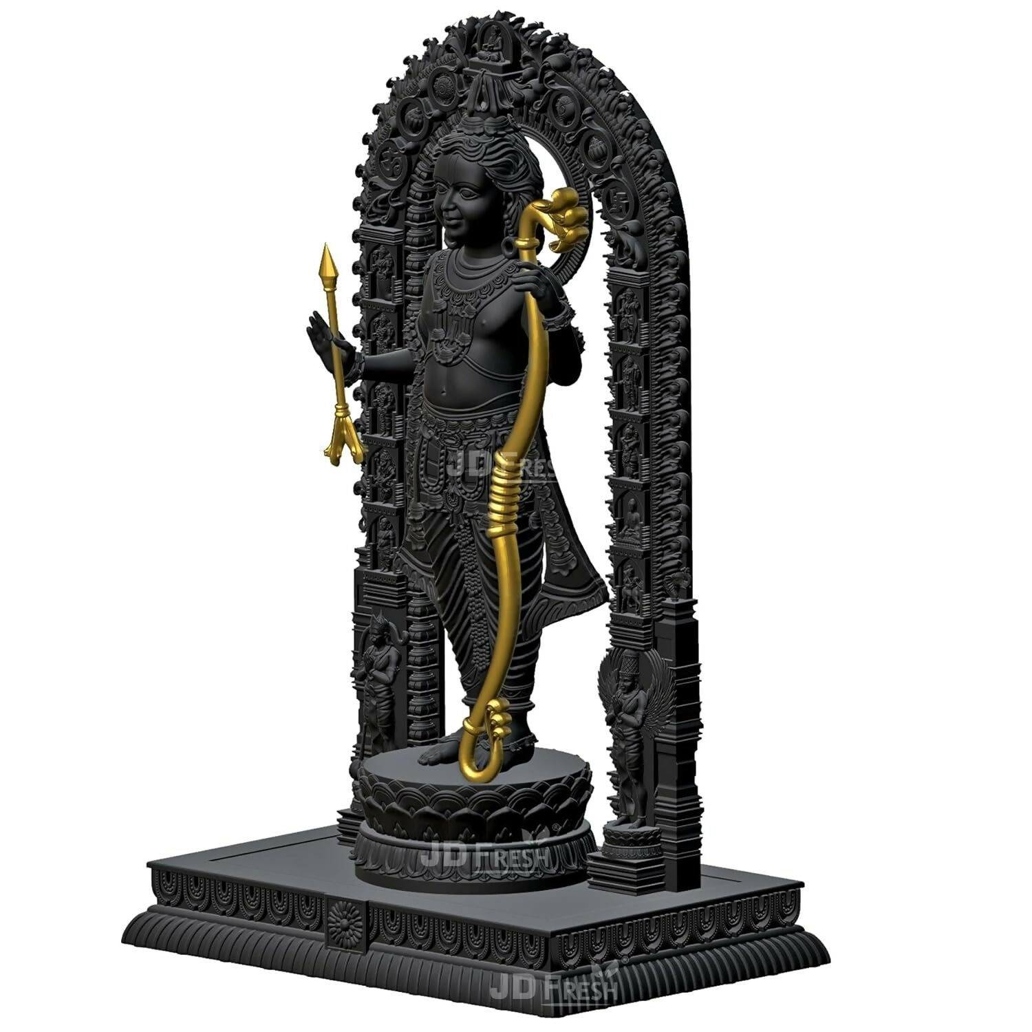 Jd Fresh Shree Ram Lalla Murti In Ayodhya Mandir Ramlalla Temple Idol