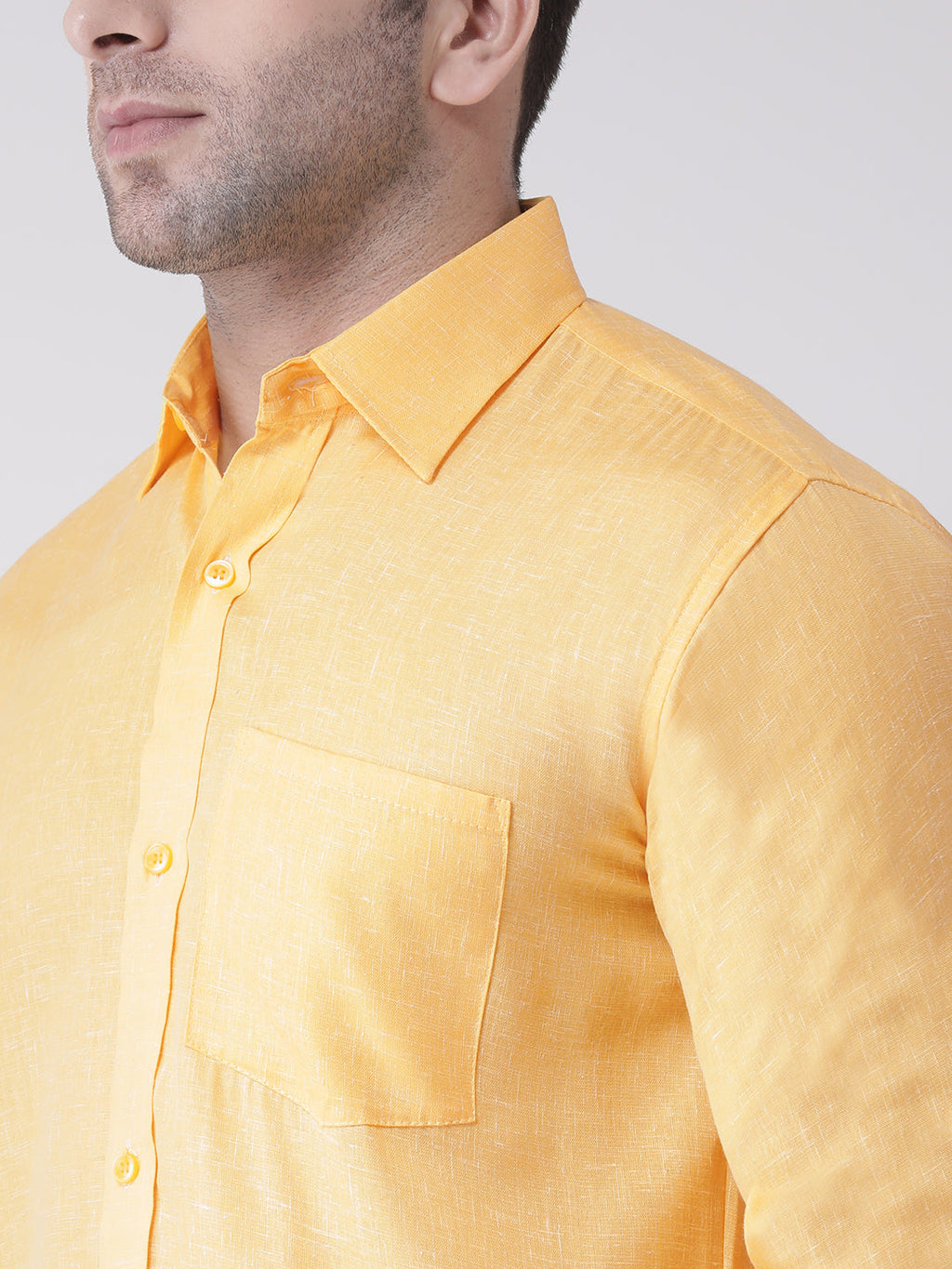 RIAG Yellow Men's Full Sleeves Shirt