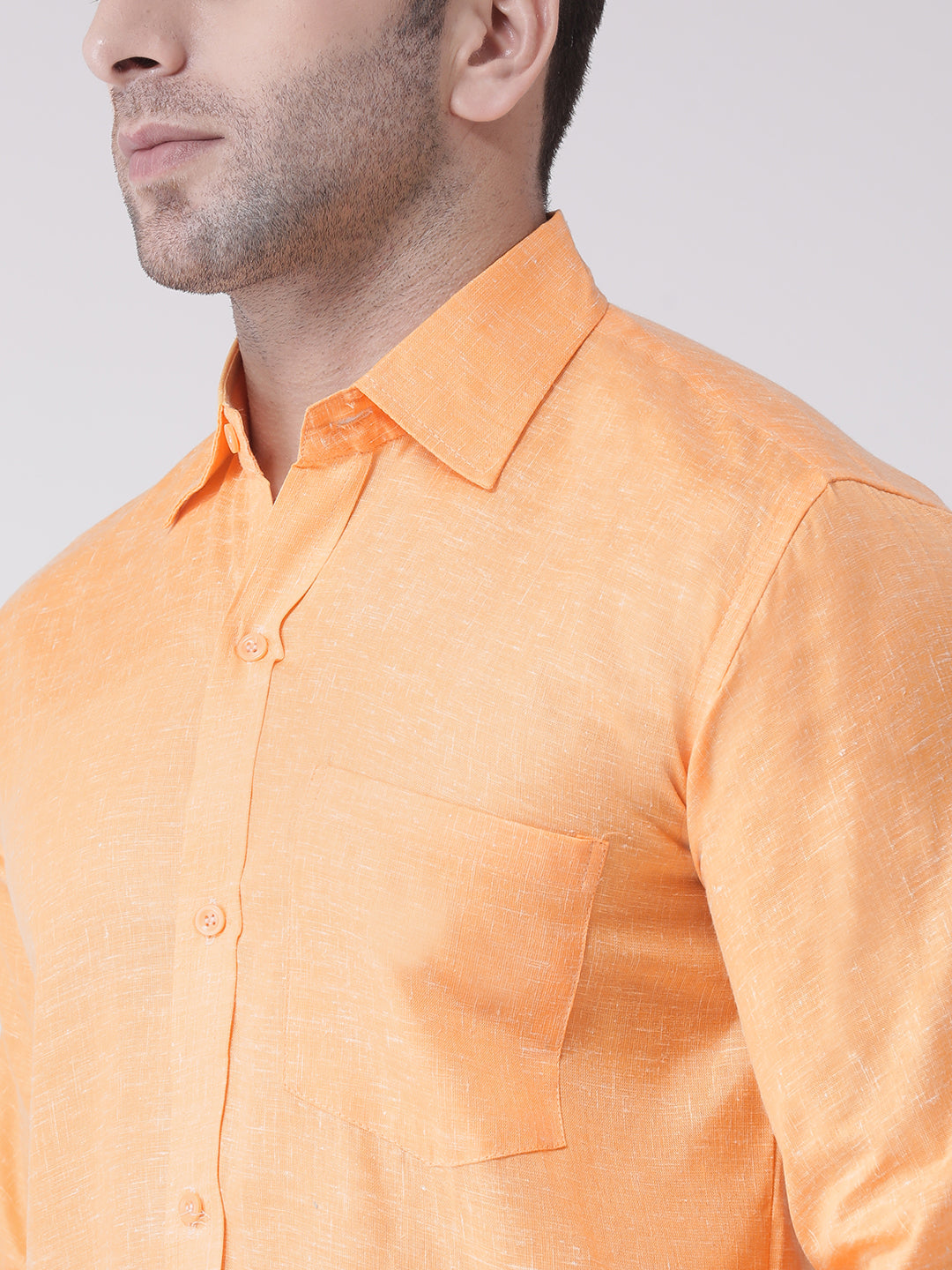 RIAG Orange Men's Full Sleeves Shirt