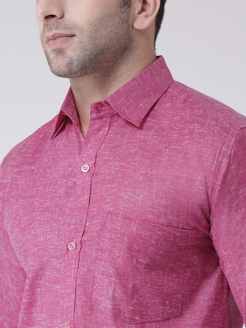 RIAG Purple Men's Full Sleeves Shirt