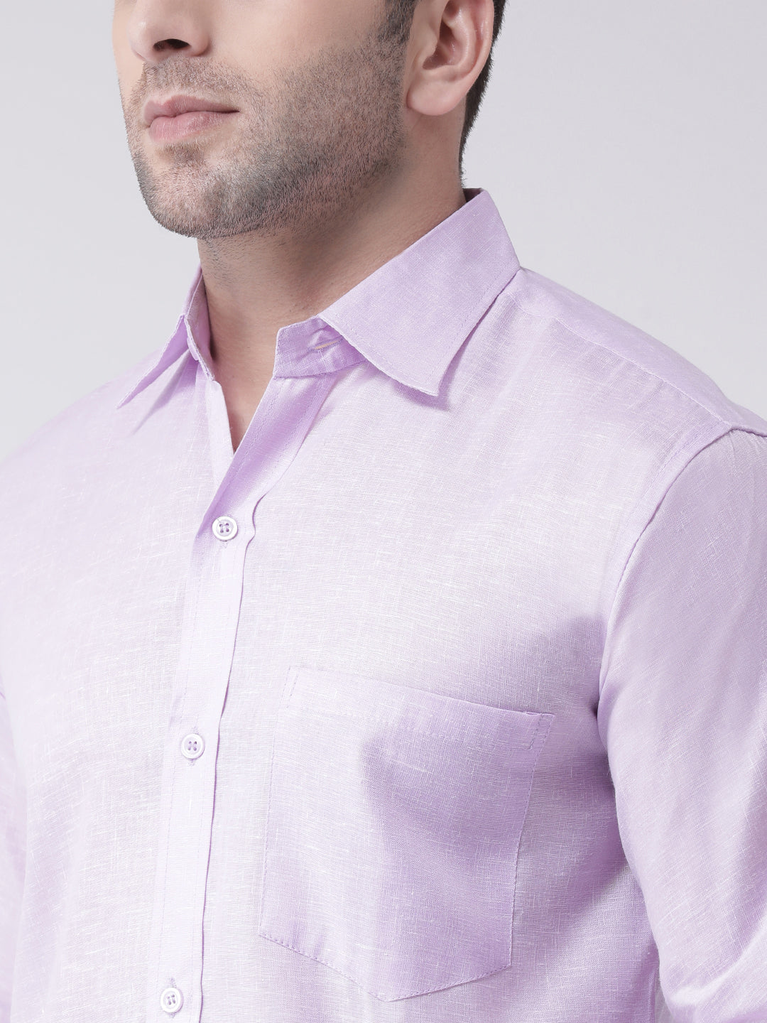 RIAG Purple Men's Full Sleeves Shirt