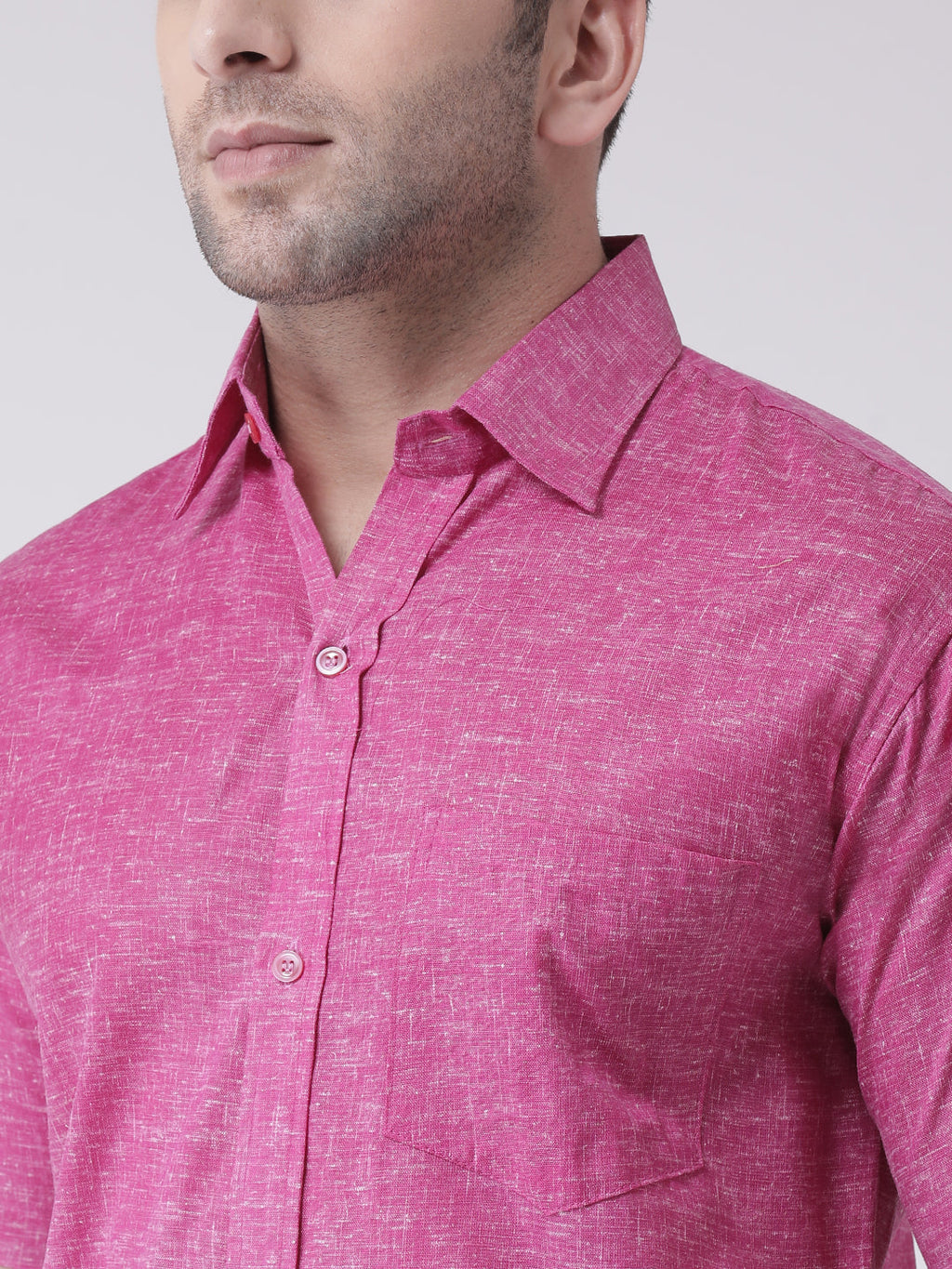 RIAG Purple Men's Half Sleeves Shirt