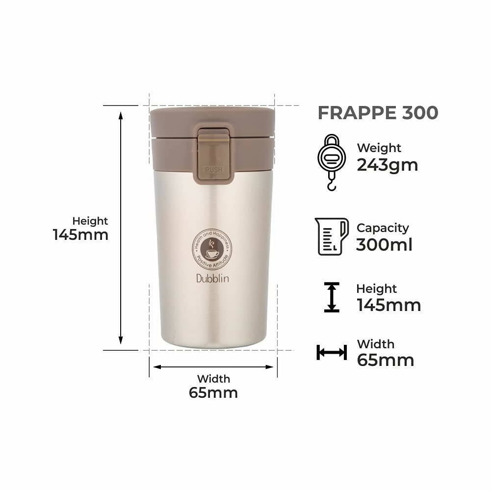 Dubblin Frappe Stainless Steel Mug
