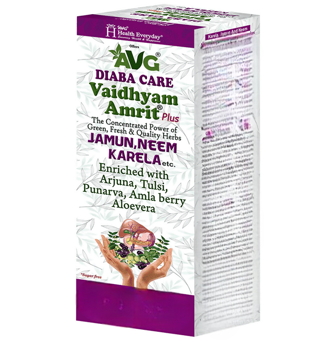AVG Diaba Care Vaidhyam Amrit Plus