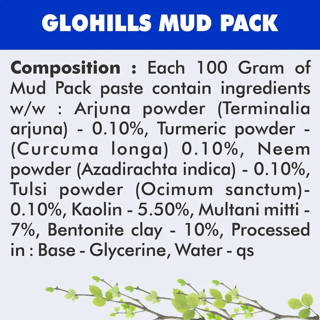 Herbal Hills Glohills Mud Pack
