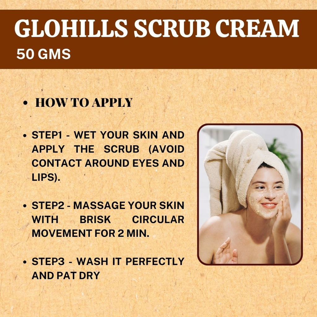 Herbal Hills Glohills Scrub Cream
