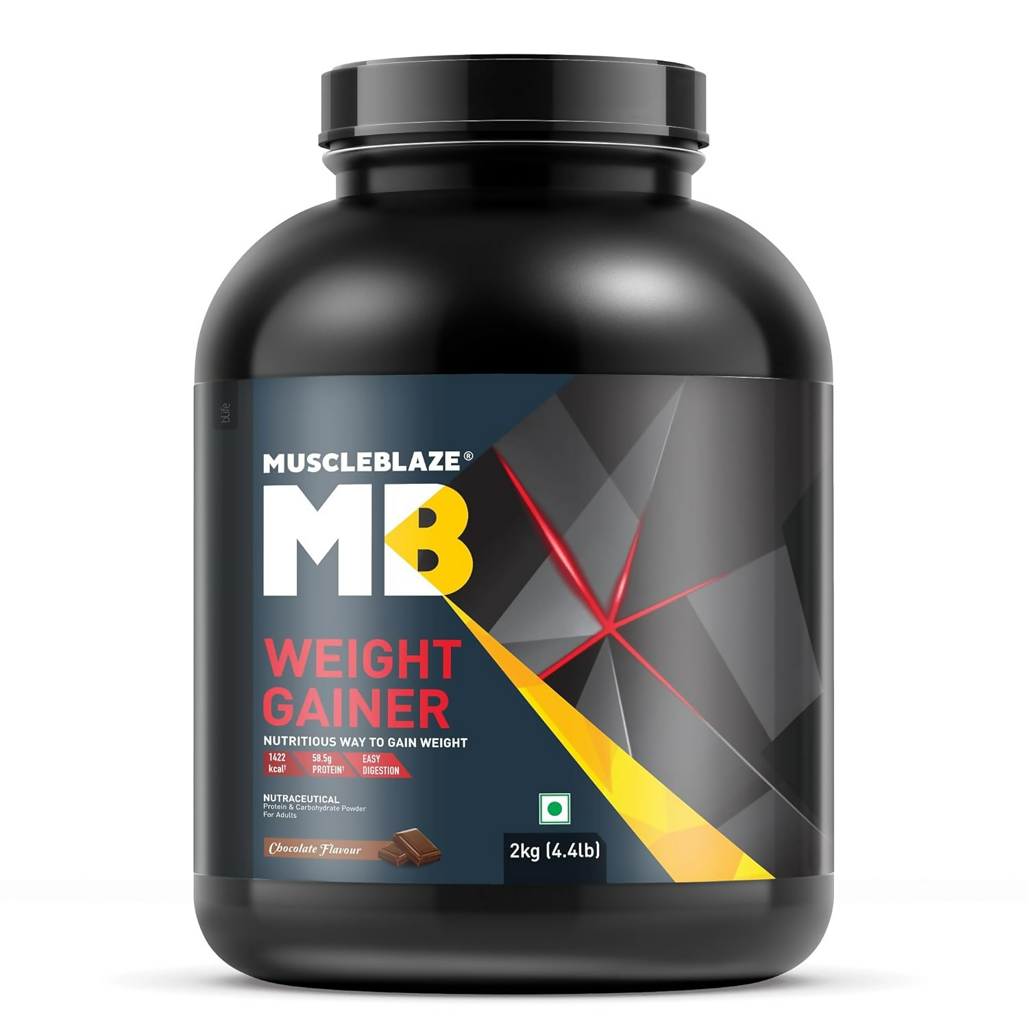 MuscleBlaze Weight Gainer With Added Digezyme Powder