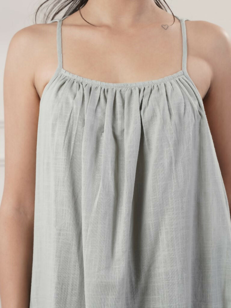 Joban Fashion Women's Grey Midi Dress