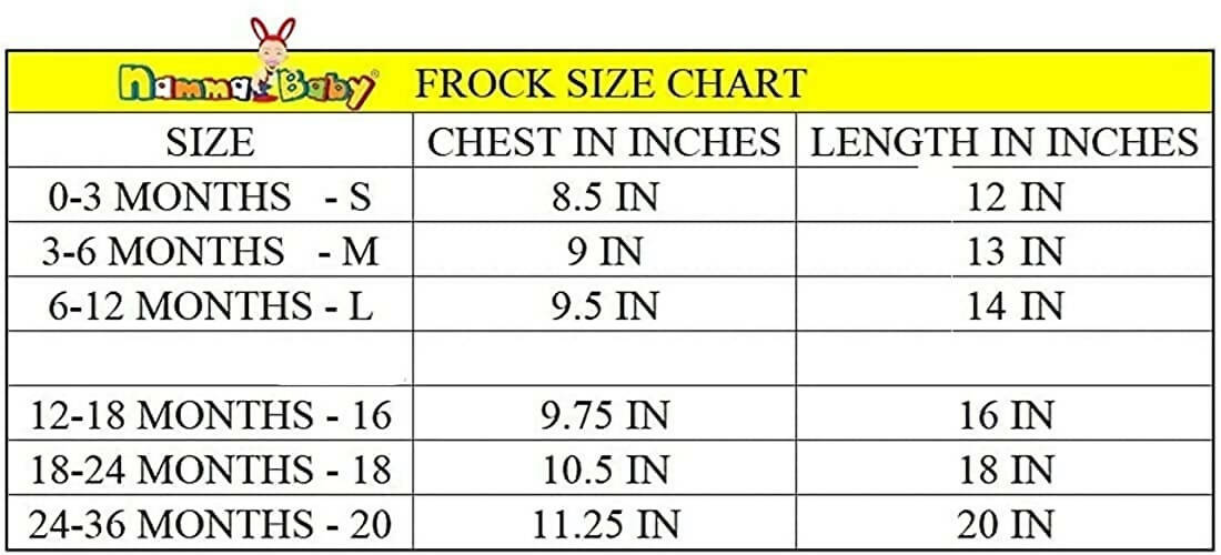 NammaBaby Baby Girl's A-Line Mini Frock Dress - Yellow 117