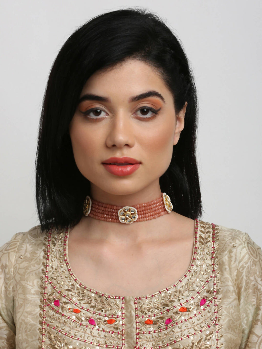 Kundan Choker - Ruby Raang