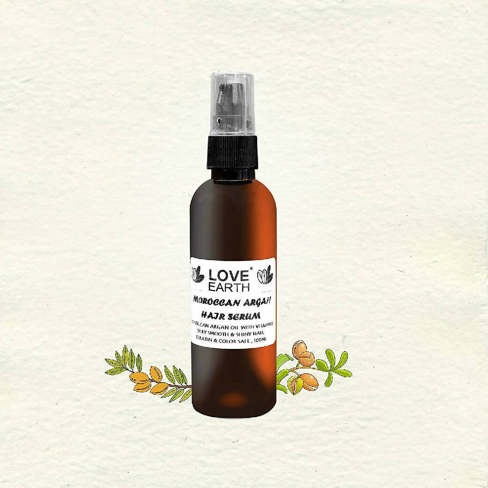 Love Earth Moroccan Argan Hair Serum