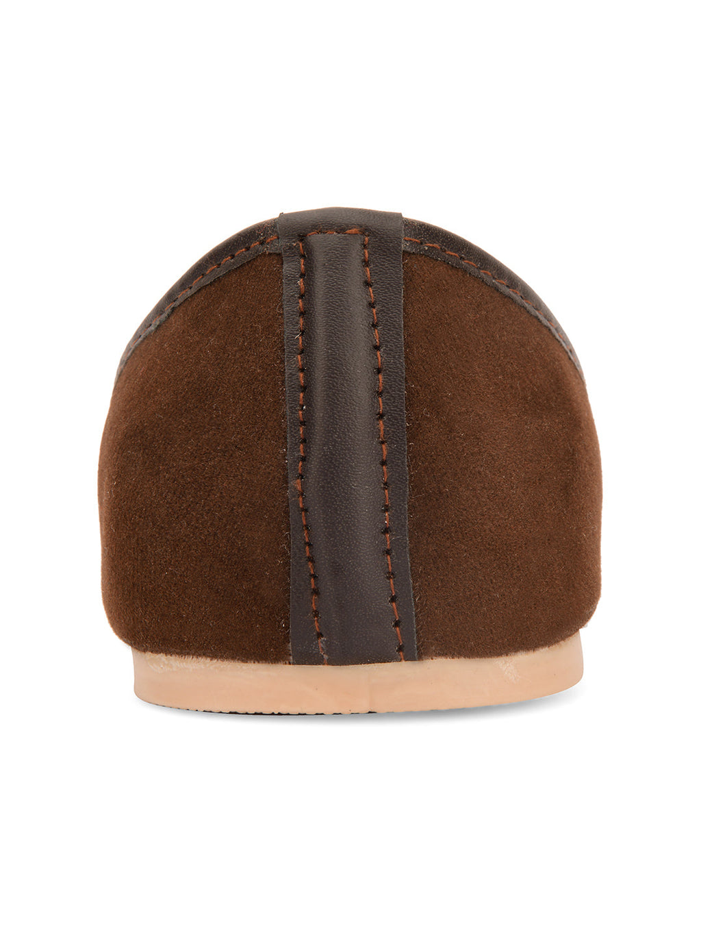 Desi Colour Women Indian Ethnic Footwear-Basic Suede -Brown