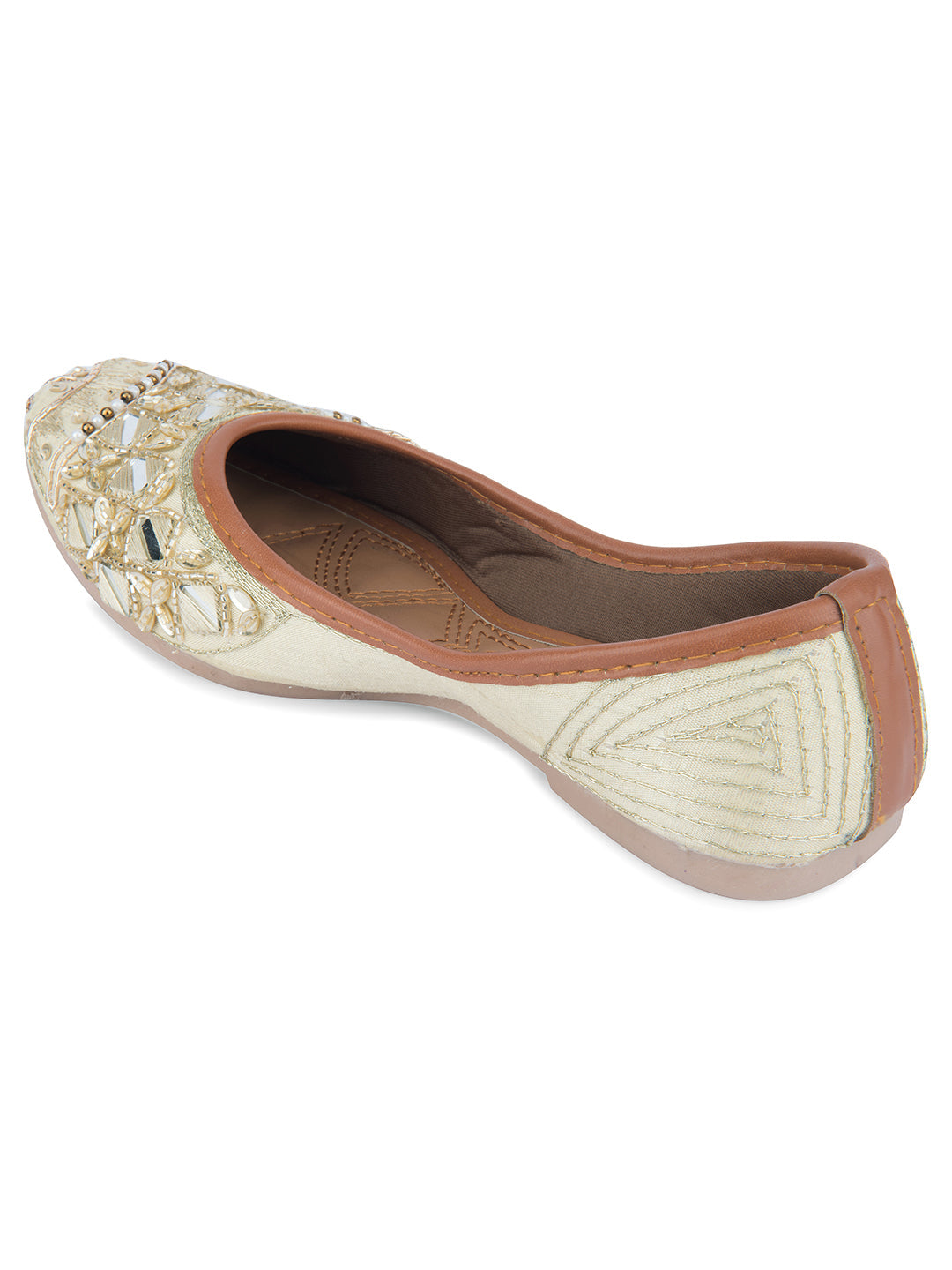 Desi Colour Women Indian Ethnic Footwear-Heavy Emb -1
