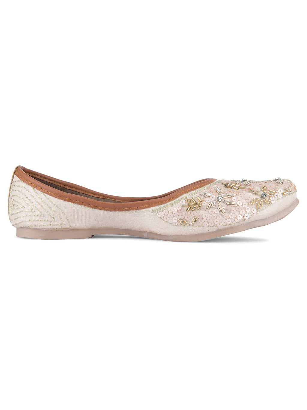 Desi Colour Women Indian Ethnic Footwear-Heavy Emb -3