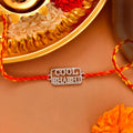 trueBrowns 925 Sterling Silver Precious Cool Bhabhi Thread Rakhi