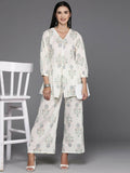 Ahalyaa Women's Traditional Wear Co-ods - Off White