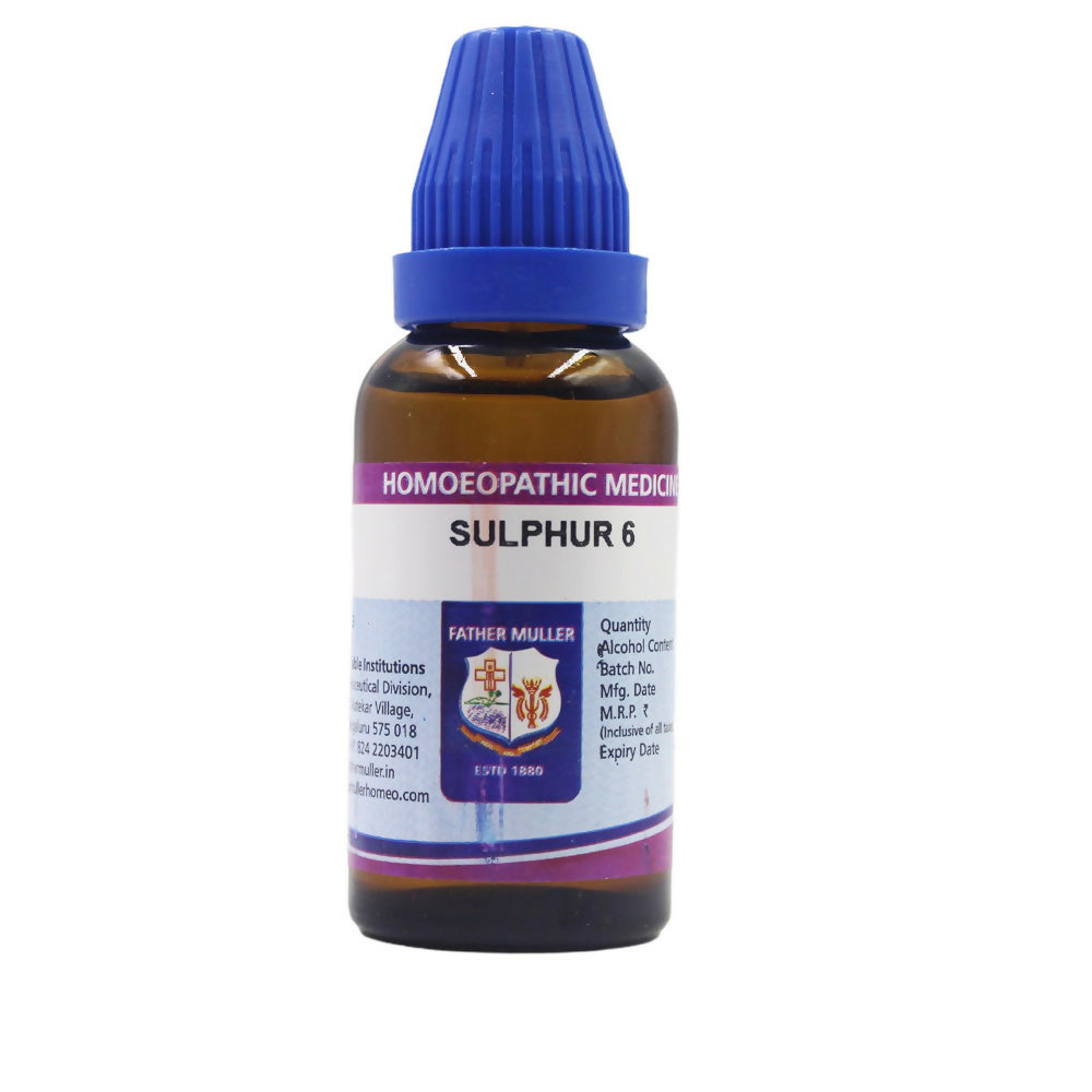 Father Muller Sulphur Dilution