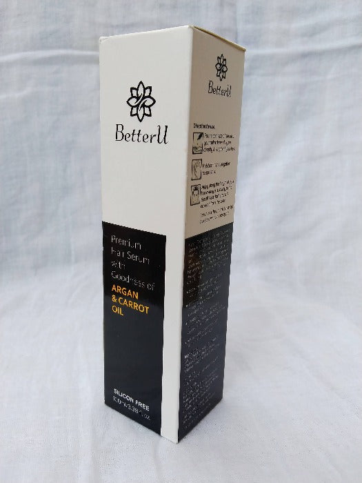 BetterU Premium Hair Serum With Goodness Of Argan & Carrot Oil