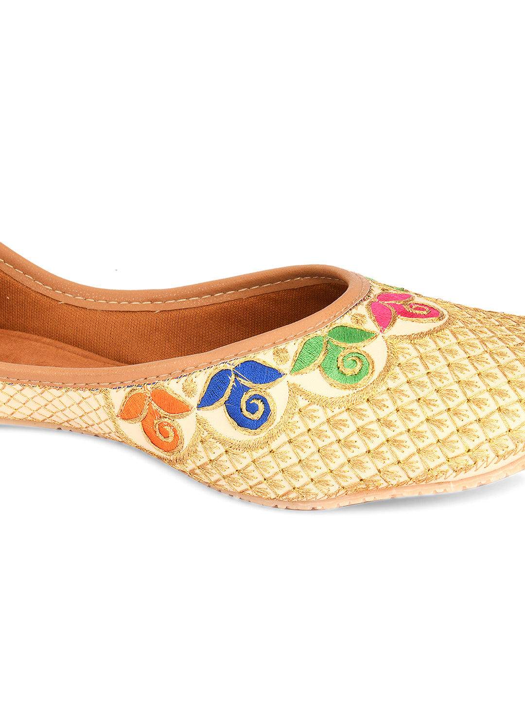 Desi Colour Women Indian Ethnic Footwear-Office Wear Ultra Comfortable Mojari