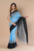 Very Much Indian Handloom Pure Cotton Saree With Handwoven Buttis