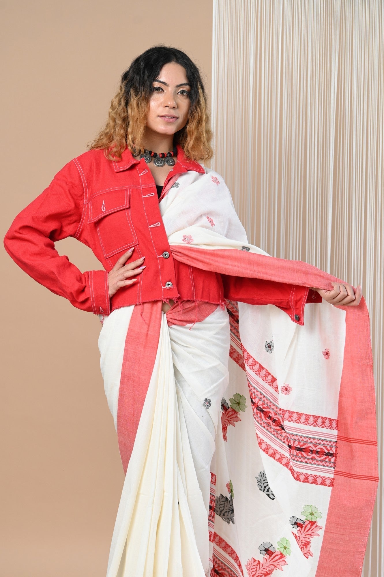 Very Much Indian Premium Cotton - Handloom Pure Cotton Saree