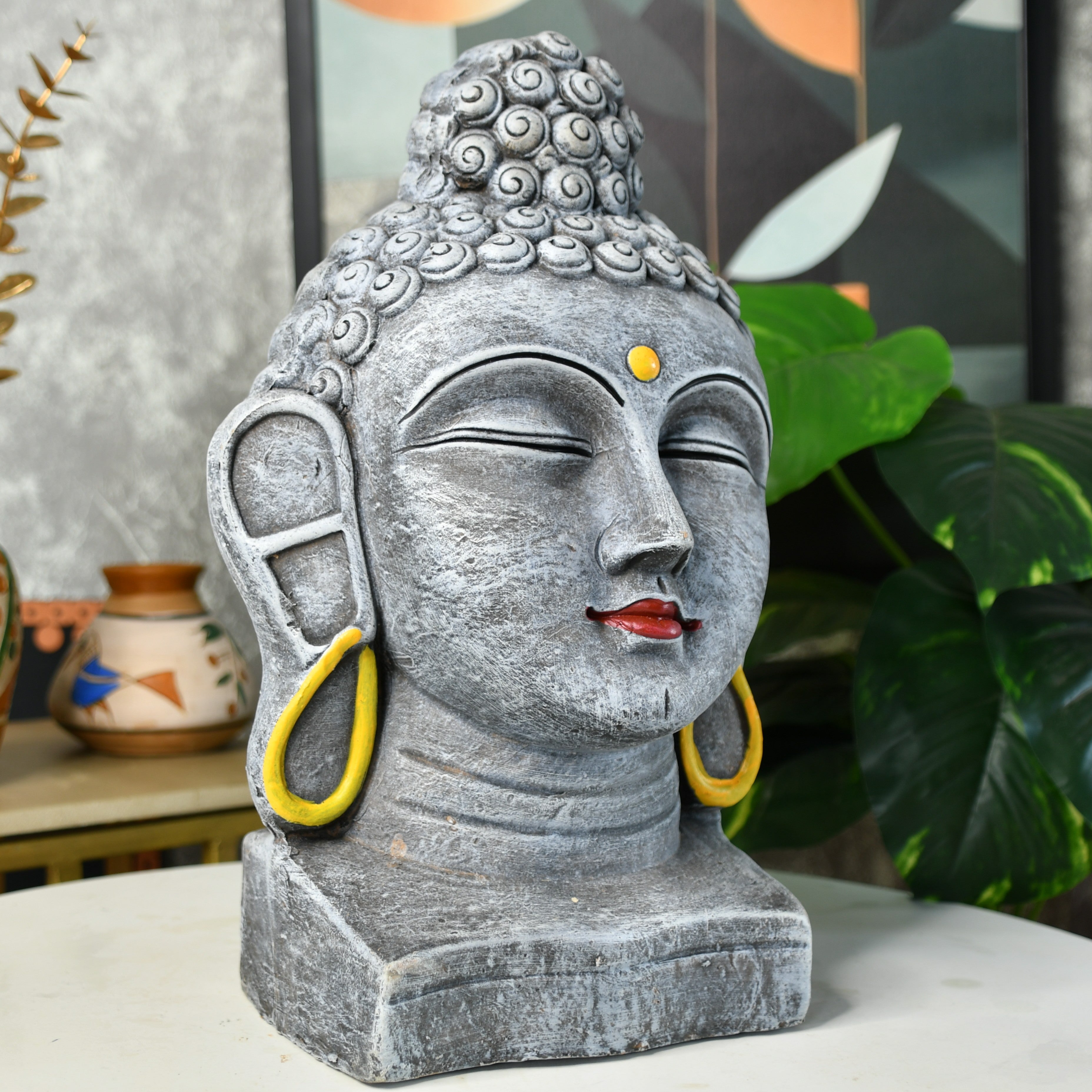 Sowpeace Terracotta Buddha's Golden Radiance