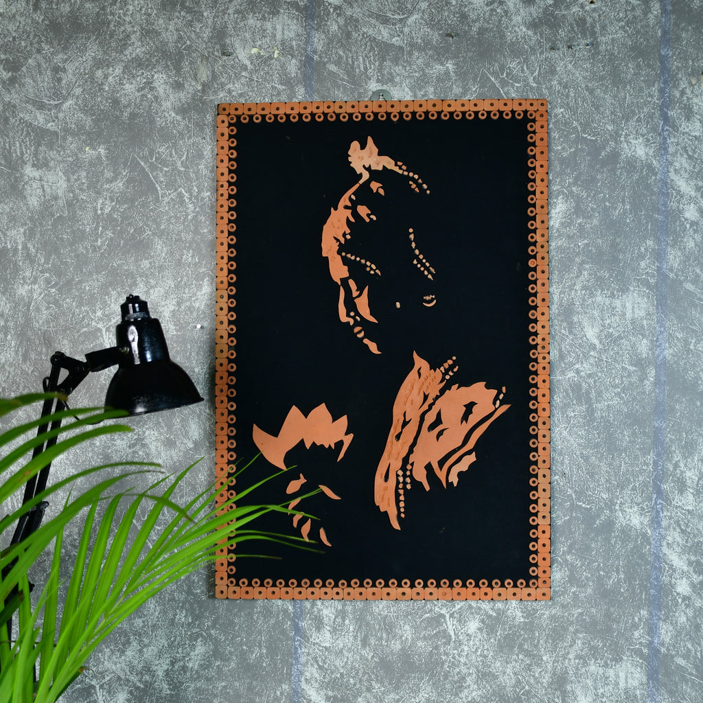 Sowpeace Terracotta light and shadow wall art