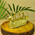 Sowpeace Premium Brass Dhokra Art Ancient Boat