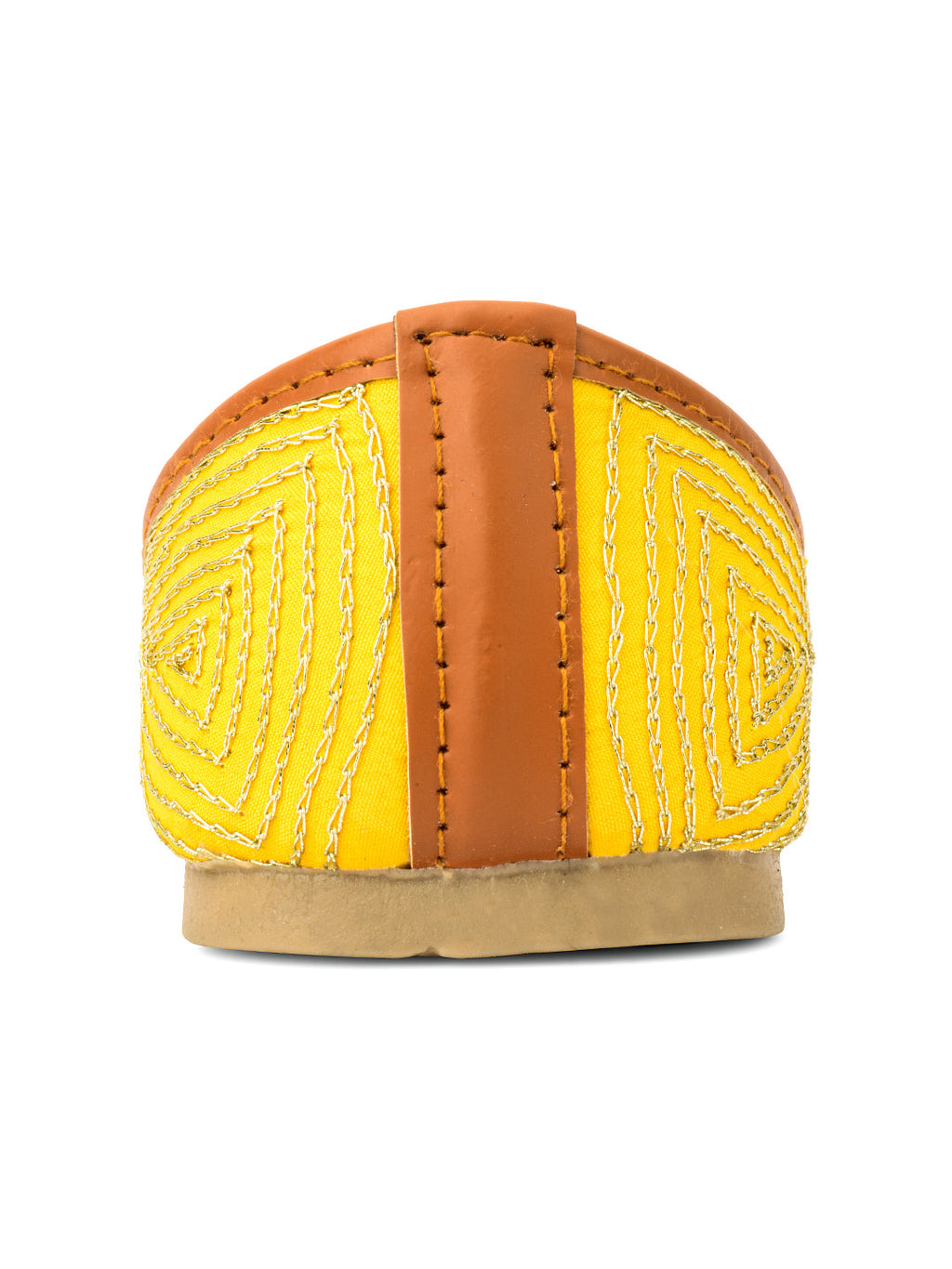 Desi Colour Women Indian Ethnic Footwear-Yellow Pipe
