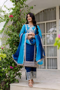 Lehenga Mart Designer Salwar Suit for Women or Girls - Royal Blue