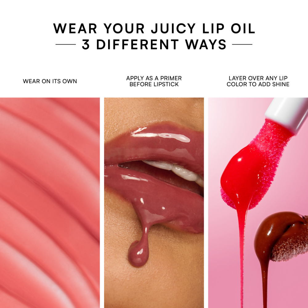 Gush Beauty Balmy Glossy Tinted Lip Oil - Rich Berry