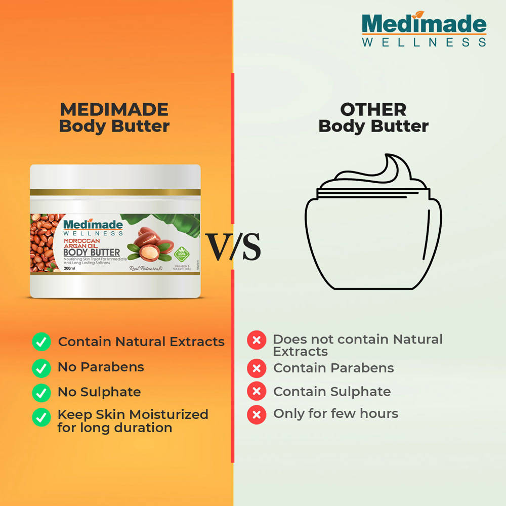 Medimade Wellness Moroccan Argan Oil Body Butter
