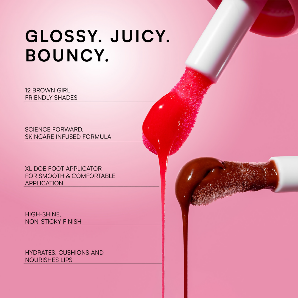 Gush Beauty Balmy Glossy Tinted Lip Oil - Rich Berry