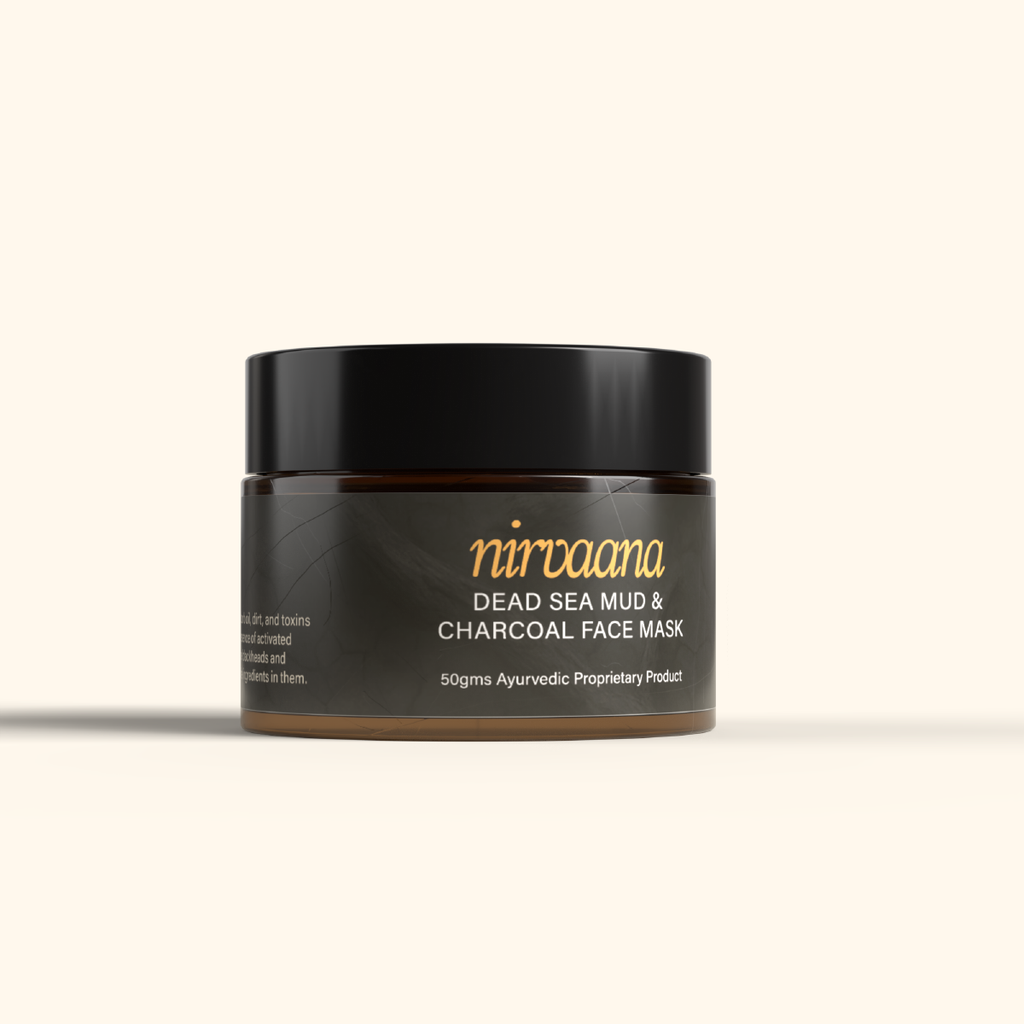 Evaraa Essential Dead Sea Mud and Charcoal Face Mask