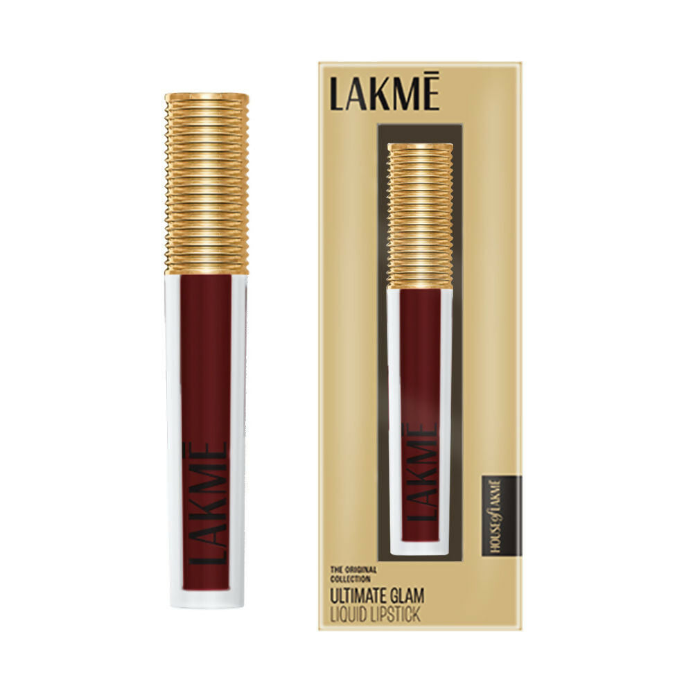 Lakme Ultimate Glam Matte Liquid Lipstick - Red Cherry