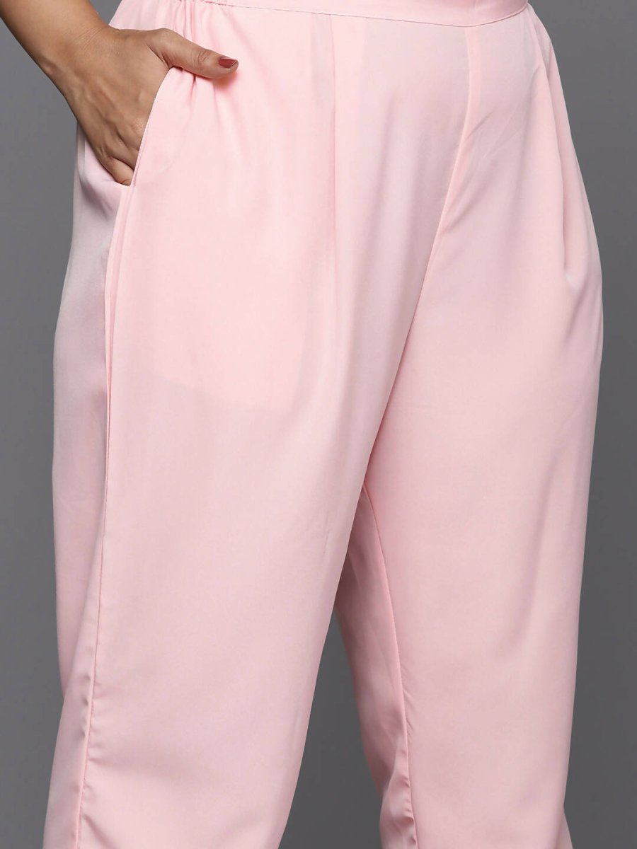 Ahalyaa Women's Traditional wear Kurta Set - Pink