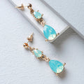 Bling Accessories Swarovski Pacific Opal Earrings